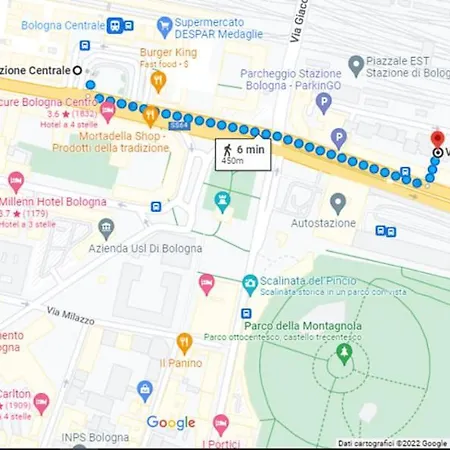 Апартаменты Bellabo Galliera Болонья